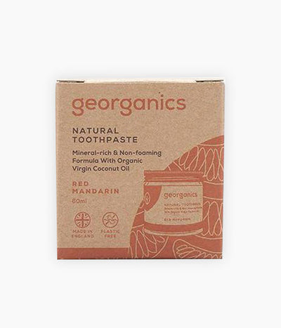 Dentífric natural taronja -ideal infants- (60 ml) - Georganics | Tarannà Cosmetica Natural