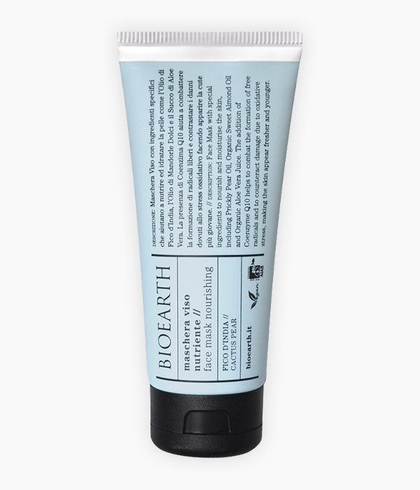 Mascareta facial Nutritiva de Nopal-Bioearth-Tarannà Cosmetica Natural