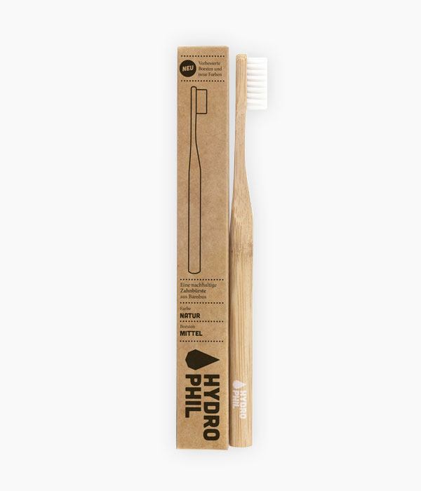 Raspall de dents de bambú duresa mitjana - Hydrophil | Tarannà Cosmetica Natural